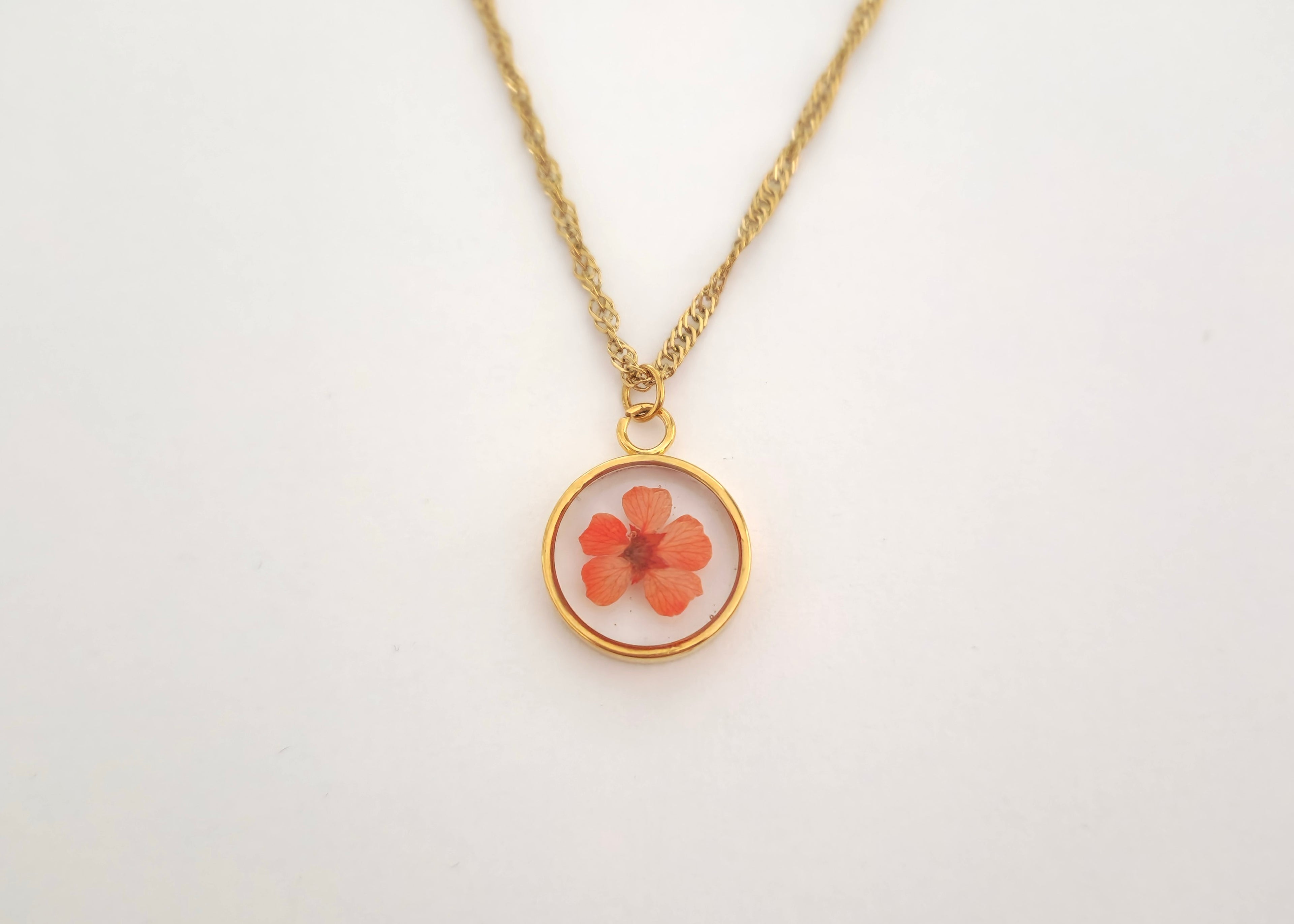 Blossom Charm ketting (goud)