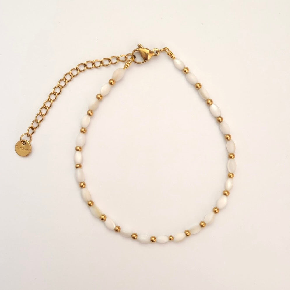 Oval Charm armband