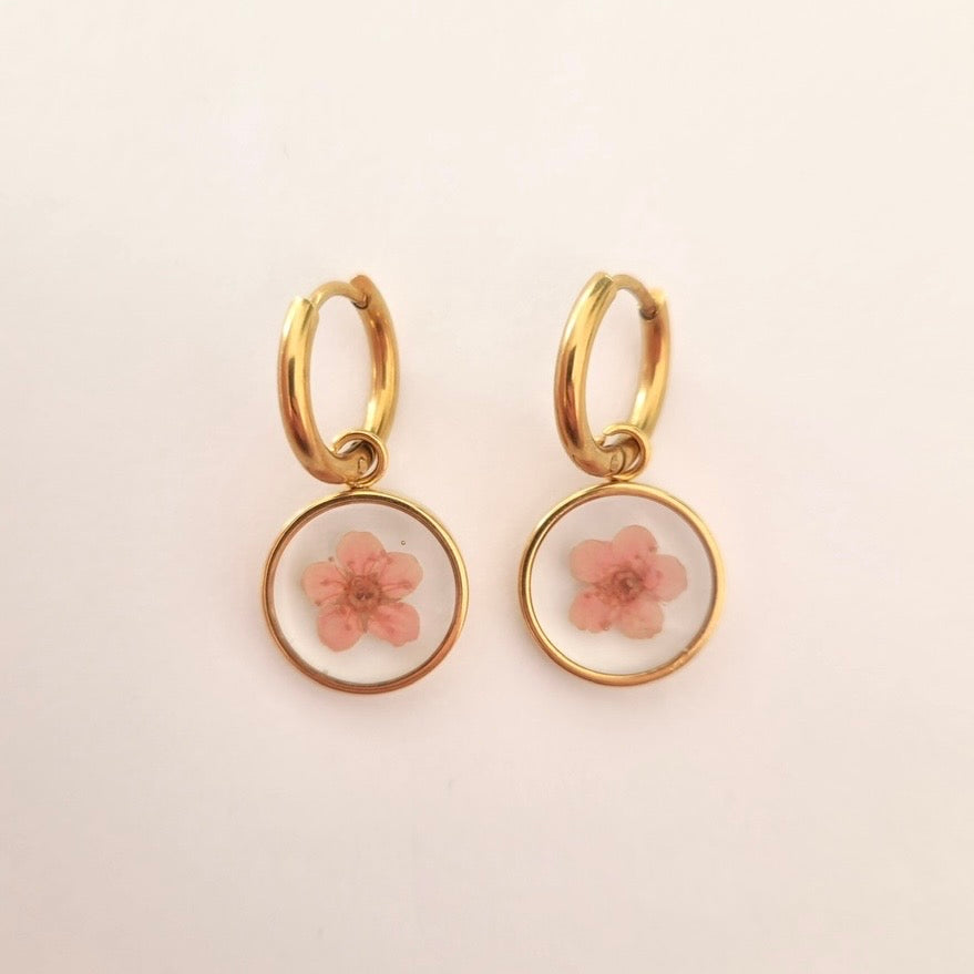Blossom Charm oorbellen (goud)