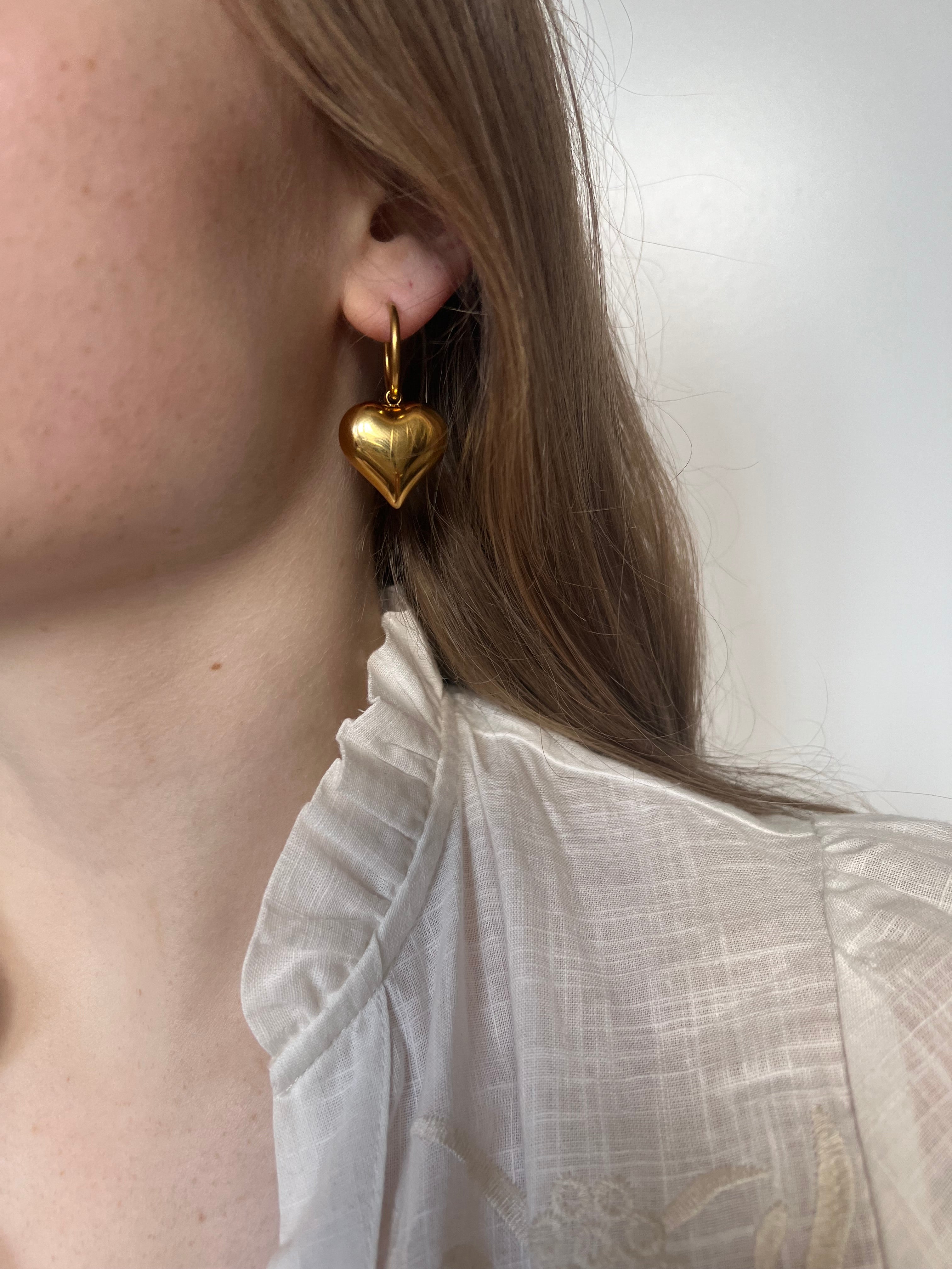 Bold Heart oorbellen