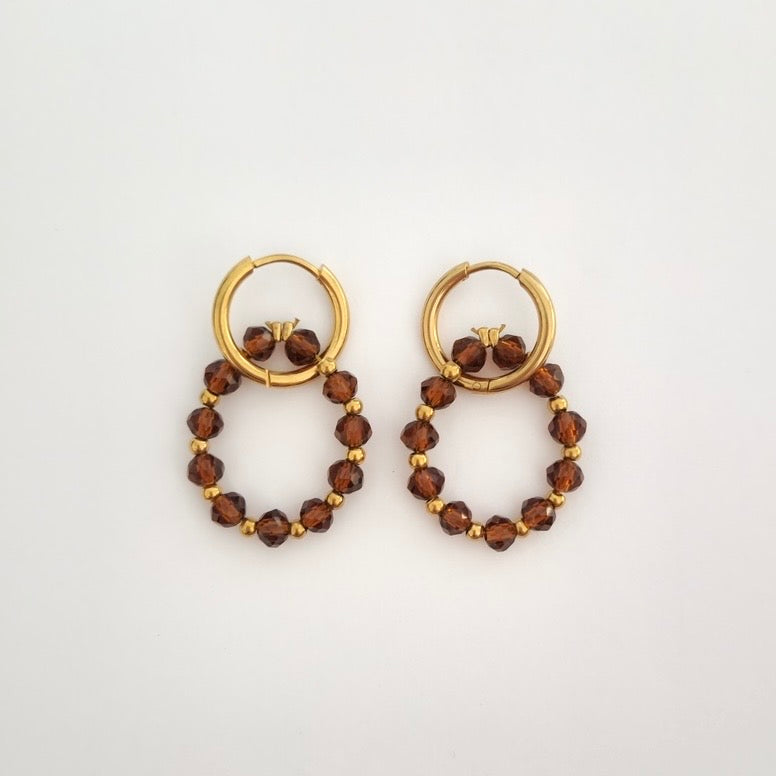 Sparkling Circle oorbellen